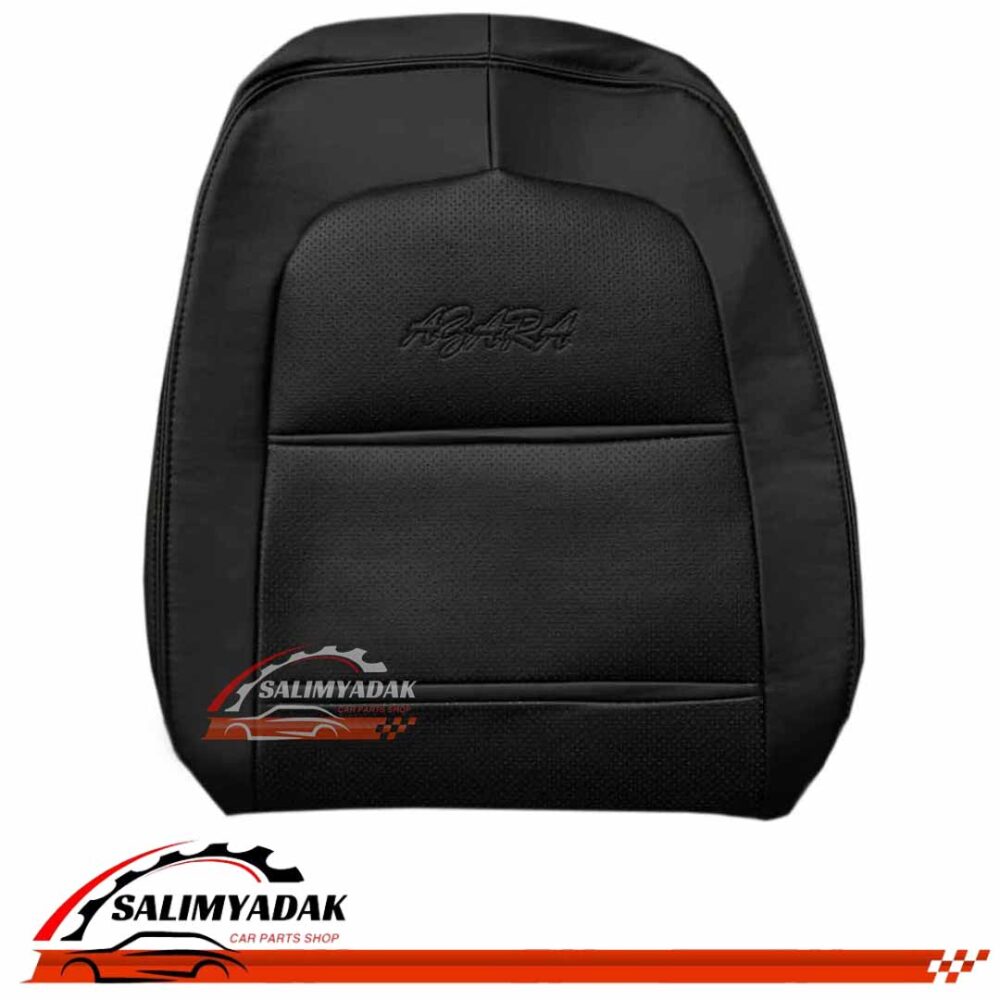 روکش صندلی هیوندای آزرا قدیم 2006-2011 چرم وارداتی رنگ مشکی