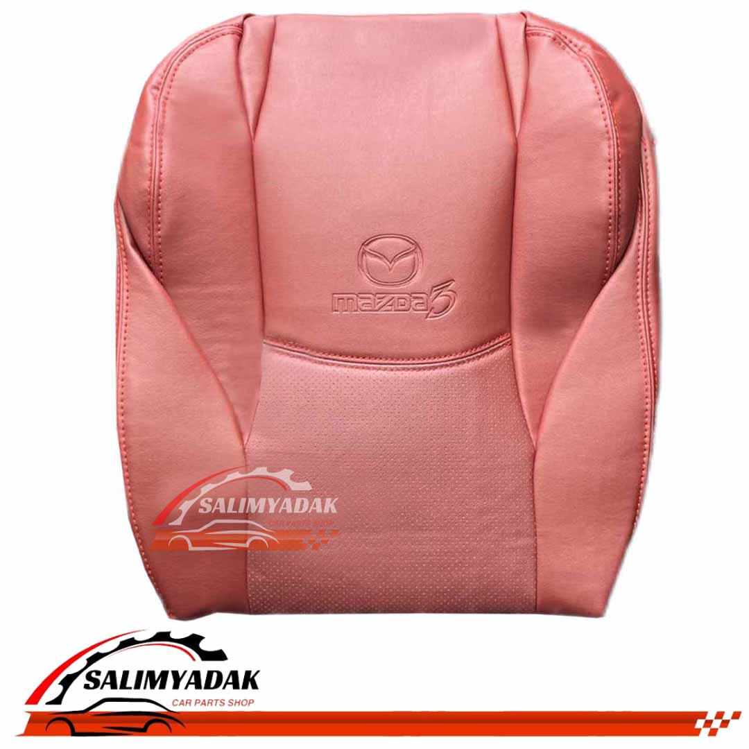 روکش صندلی مزدا 3 نیو - mazda 3 new چرم رنگ زرشکی