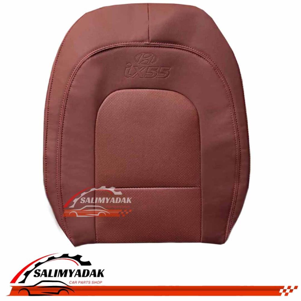 روکش صندلی هیوندای وراکروز ix55 چرم رنگ زرشکی