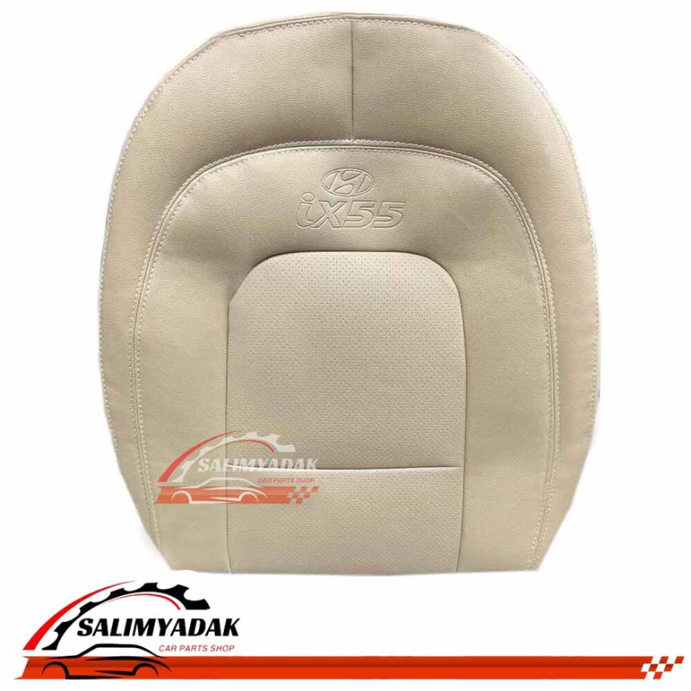 روکش صندلی هیوندای وراکروز ix55 چرم رنگ کرم زرد