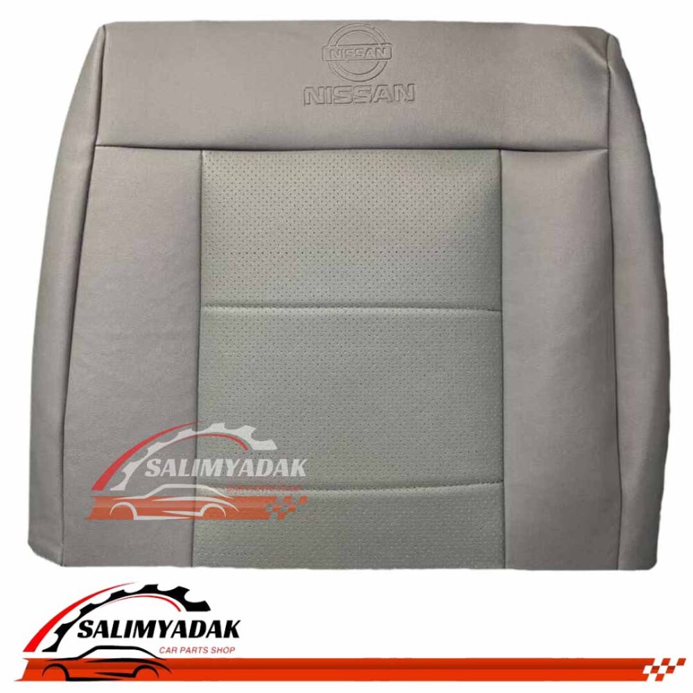روکش صندلی نیسان پیکاپ چرم رنگ طوسی