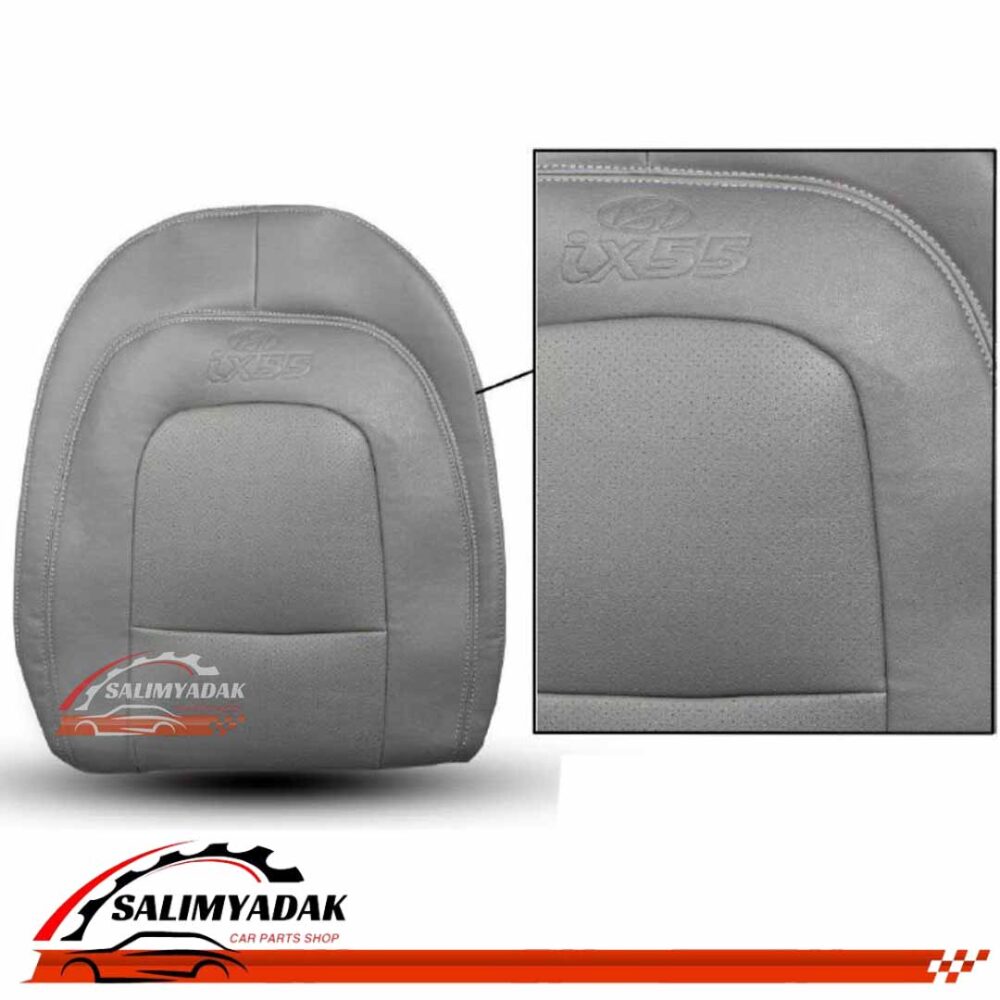 روکش صندلی هیوندای وراکروز ix55 چرم رنگ طوسی