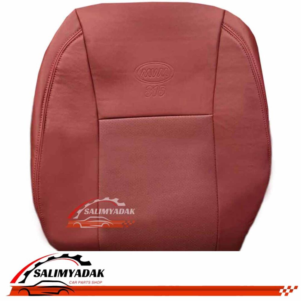 روکش صندلی ام وی ام 315 mvm تمام چرم زرشکی