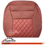 روکش صندلی لیفان 820 چرم رنگ زرشکی وسط vip روشن