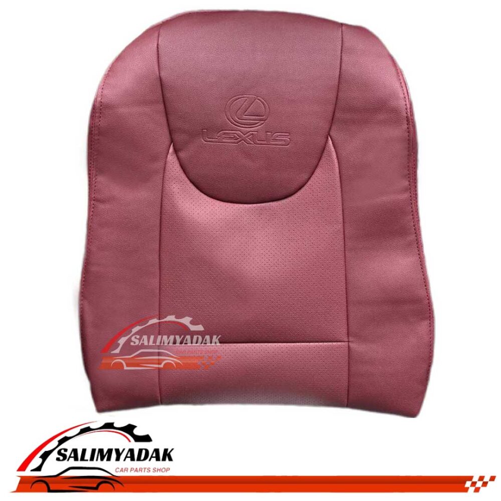 روکش صندلی لکسوس RX350 چرم رنگ زرشکی