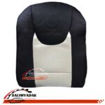 روکش صندلی لکسوس RX350 چرم رنگ مشکی وسط کرم