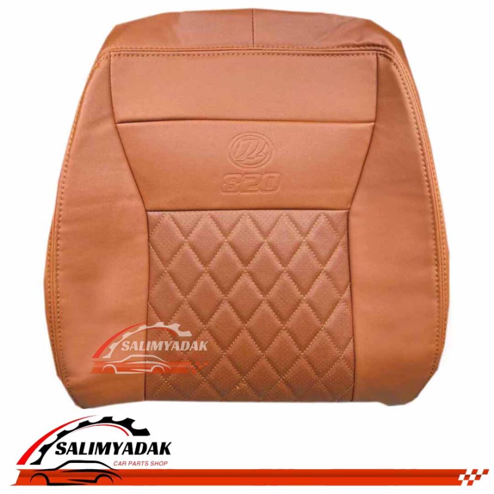 روکش صندلی لیفان 820 چرم وسط vip رنگ مارون روشن