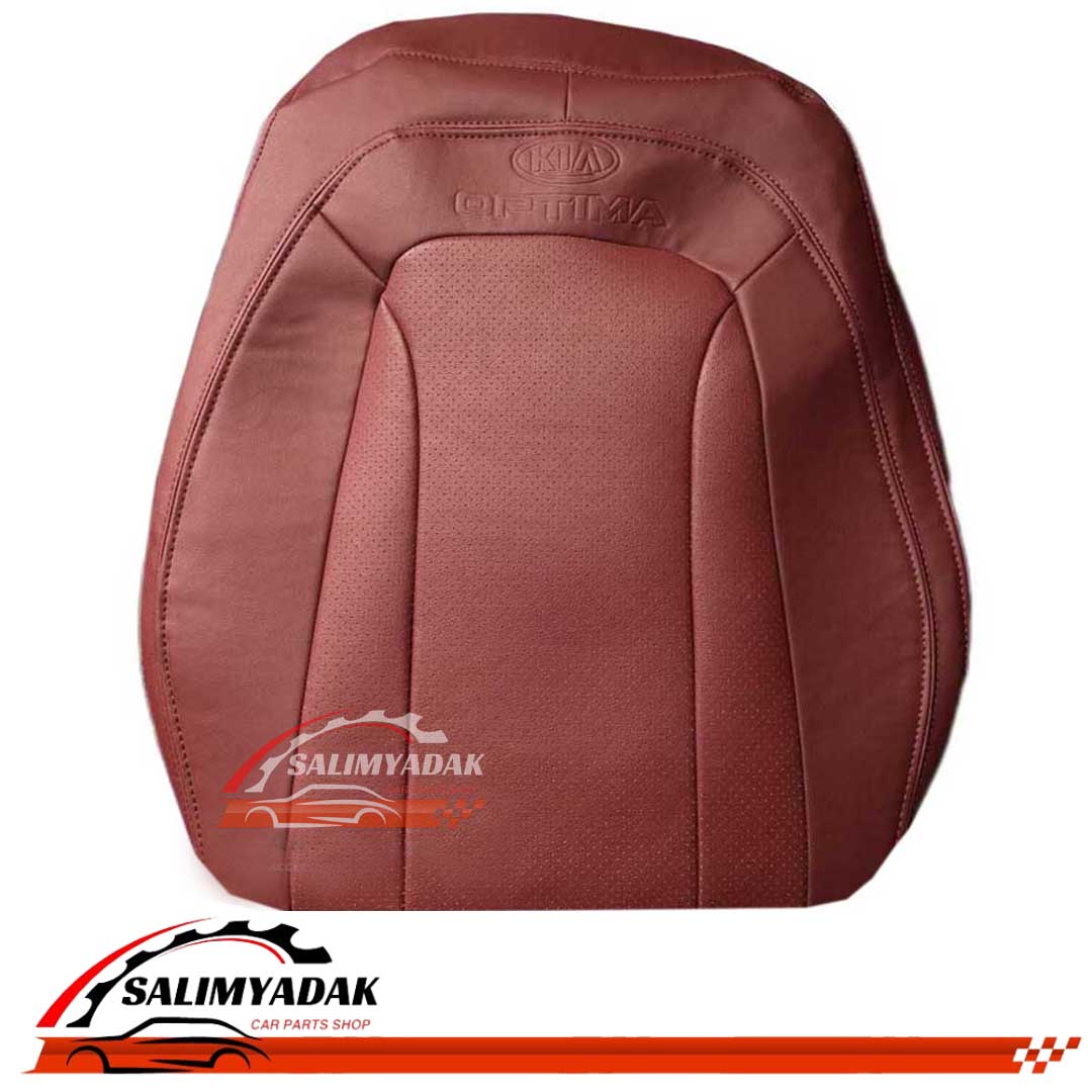 روکش صندلی کیا اپتیما 2011-2013 optima چرم رنگ زرشکی