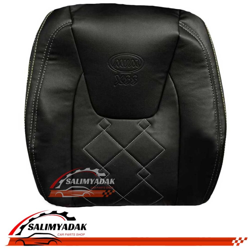 روکش صندلی ام وی ام ایکس ۳۳ کراس – mvm x33 cross چرم رنگ مشکی دوخت فابریک