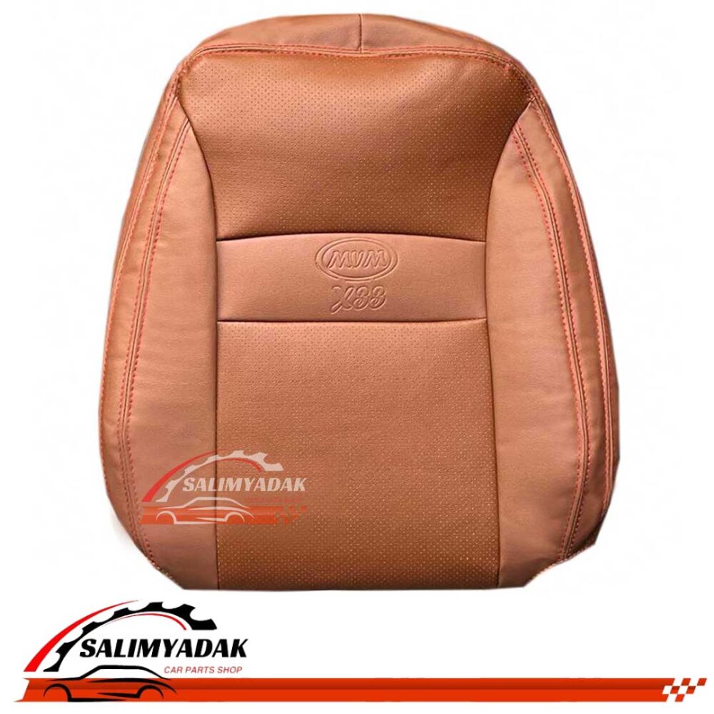 روکش صندلی ام وی ام ایکس 33 نیو mvm x33 new چرم رنگ مارون