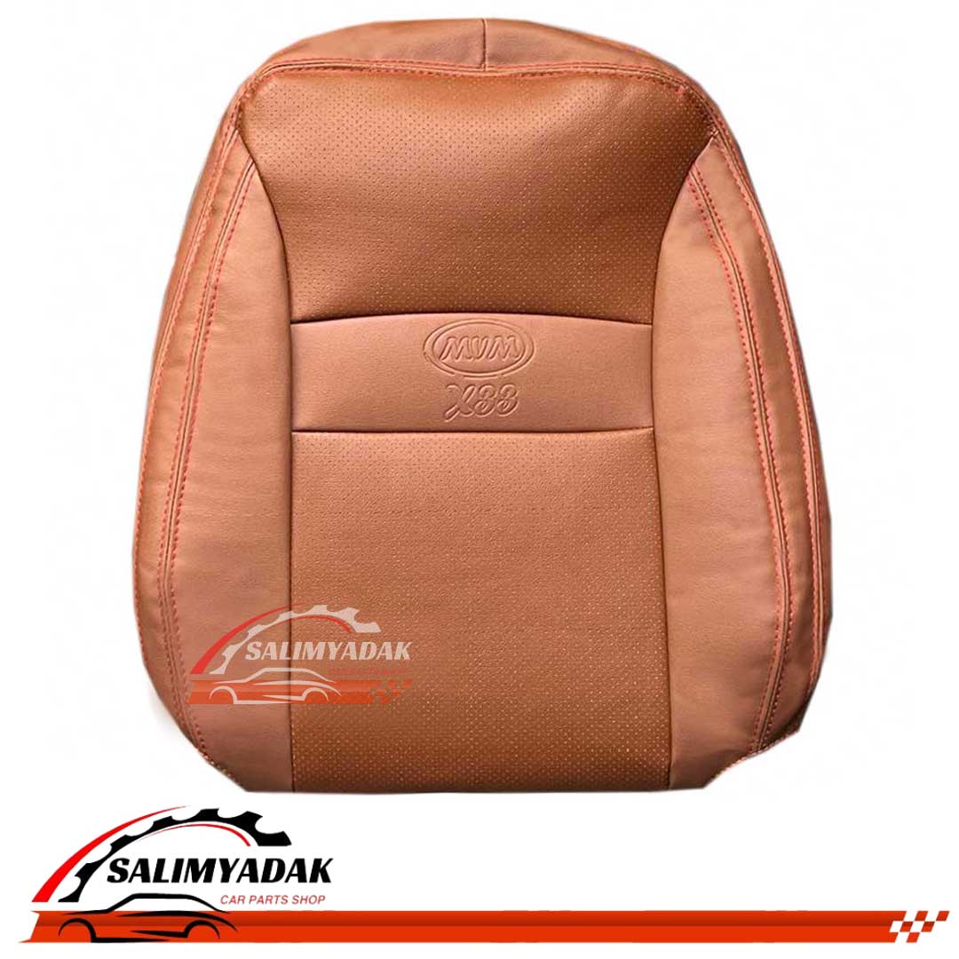 روکش صندلی ام وی ام ایکس 33 نیو mvm x33 new چرم رنگ مارون