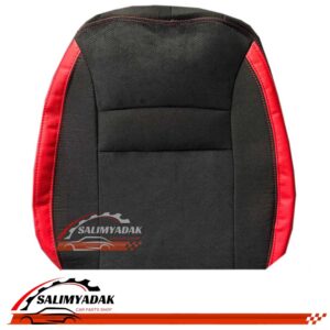 روکش صندلی ام وی ام ایکس 33 نیو mvm x33 new پارچه رنگ مشکی نوار قرمز