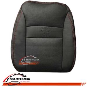 روکش صندلی ام وی ام ایکس 33 نیو mvm x33 new تمام چرم رنگ مشکی دوخت قرمز