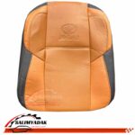 روکش صندلی تویوتا راوفور رافور RAV4 چرم رنگ مارون نوار مشکی