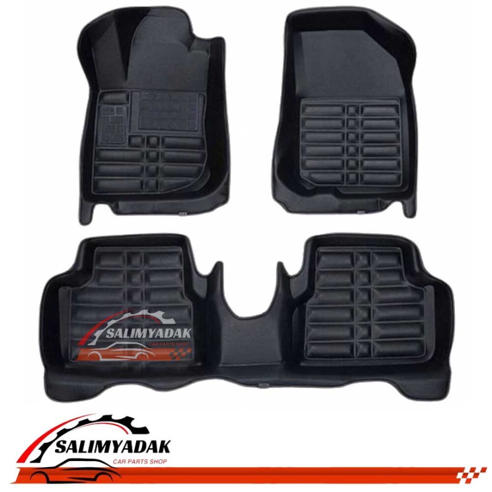 کفپوش پنج بعدی ام وی ام mvm 550 رنگ مشکی