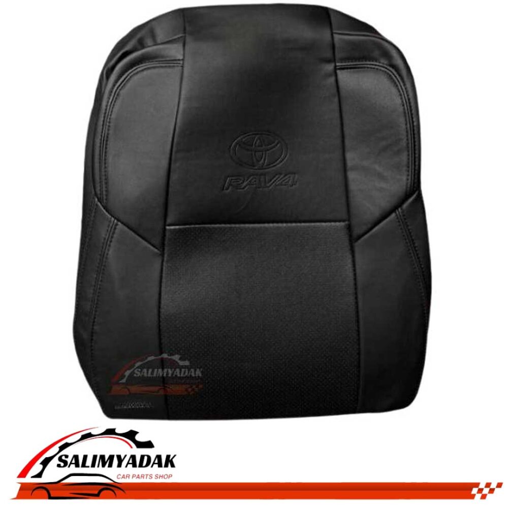 روکش صندلی تویوتا رافور (RAV4) چرم رنگ مشکی