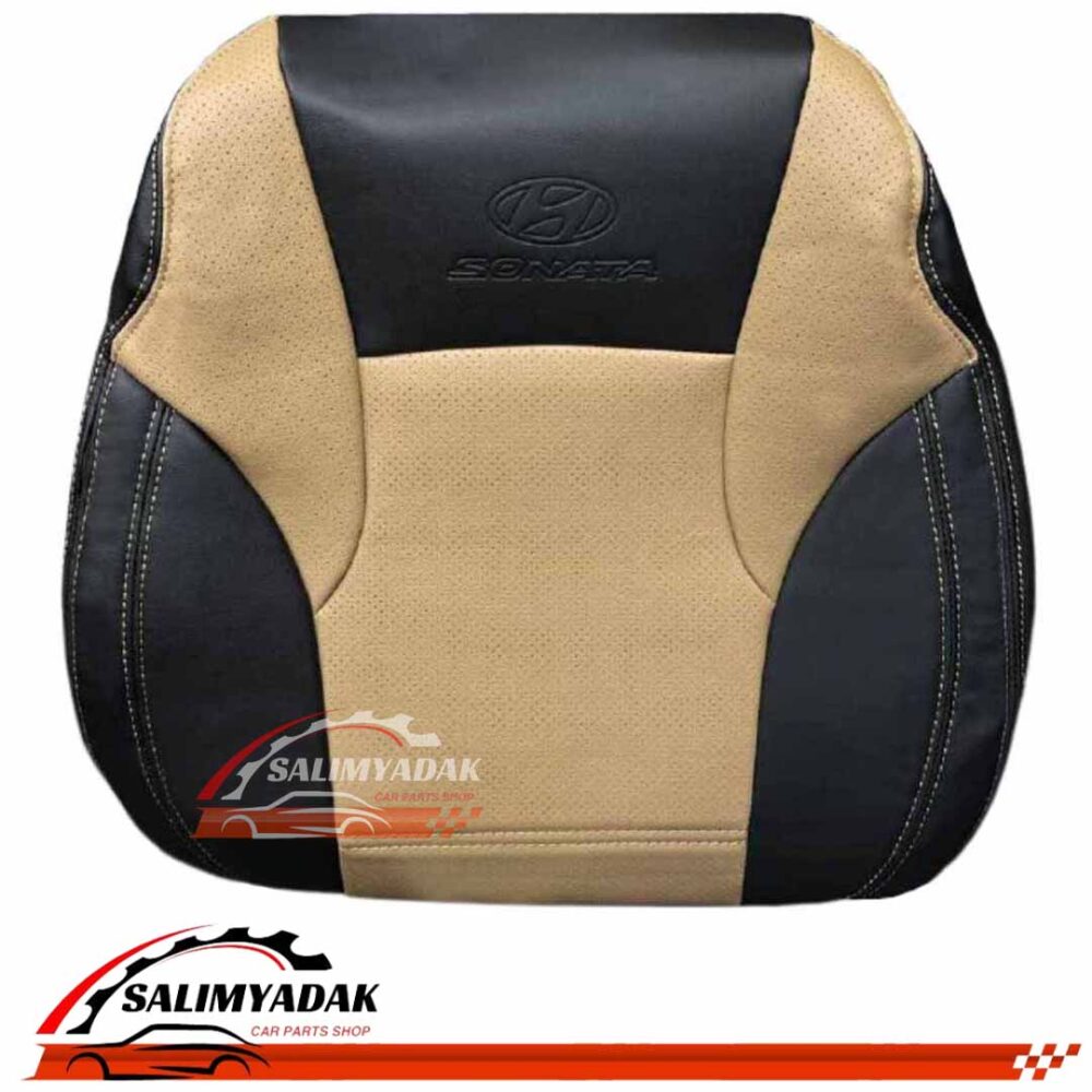 روکش صندلی هیوندای سوناتا وای اف Sonata YF مشکی کرم چرم