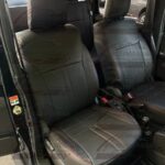 روکش صندلی سوزوکی جیمنی Suzuki jimny چرم رنگ مشکی دوخت قرمز