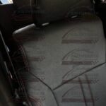 روکش صندلی سوزوکی جیمنی Suzuki jimny چرم رنگ مشکی دوخت قرمز