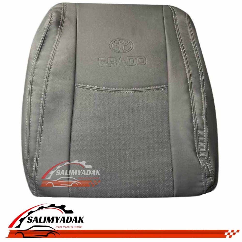 روکش صندلی تویوتا پرادو چهار درب 2005-2010 طوسی چرم