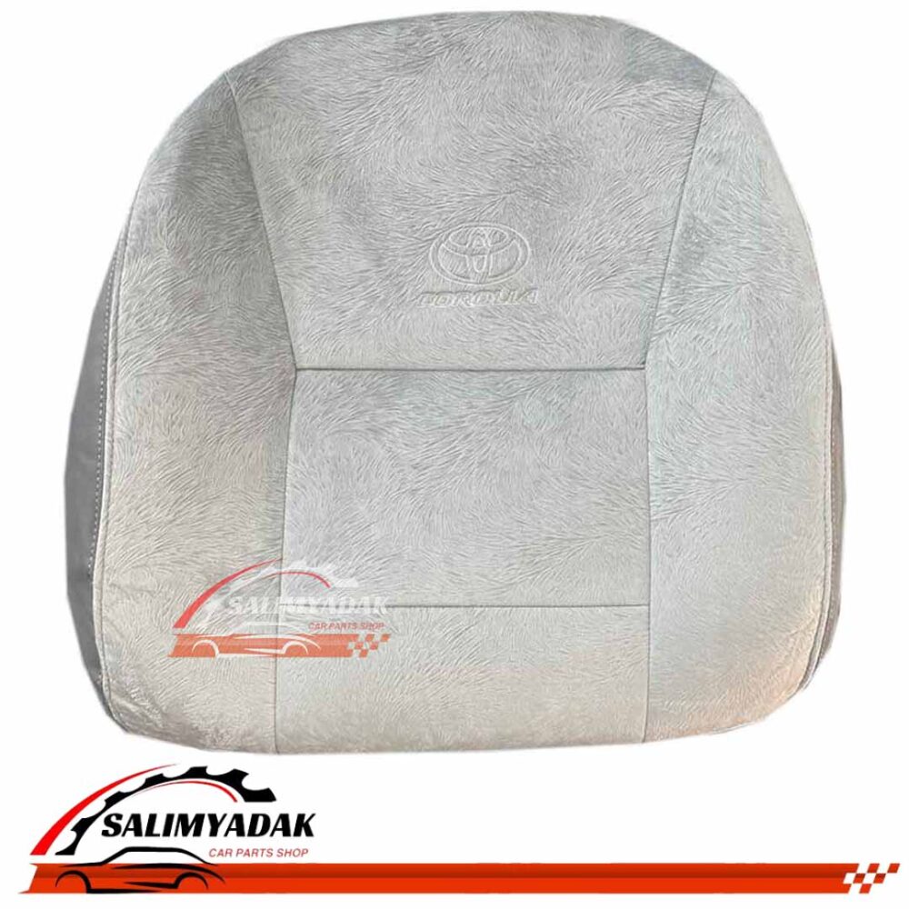 روکش صندلی کرولا قدیم 2006 - 2013 مخمل رنگ طوسی روشن
