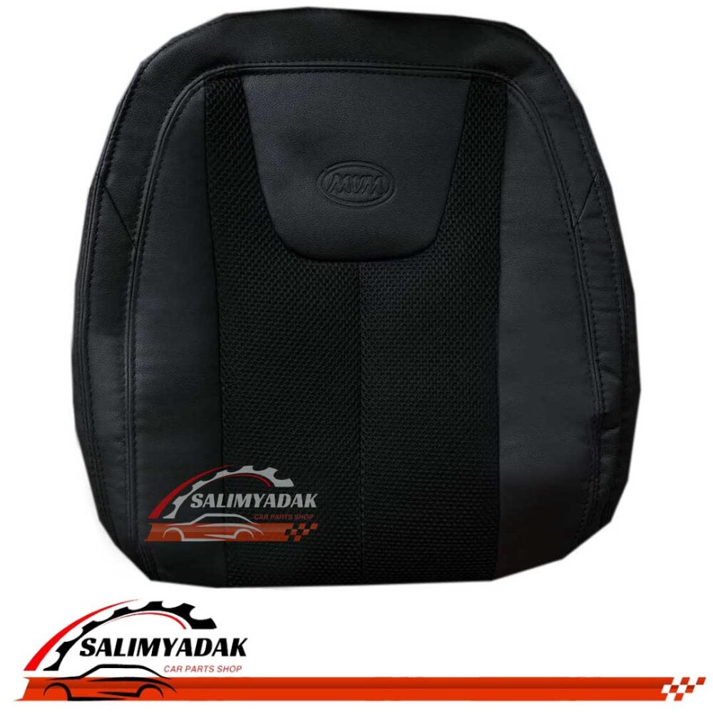 روکش صندلی ام وی ام ایکس ۳۳ کراس – mvm x33 cross چرم وسط پارچه رنگ مشکی